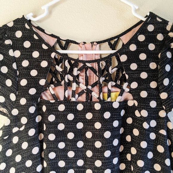 Maeve Nikola Polka Dot Dress - Picture 2 of 7